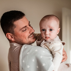 Avi Bear Burp Cloth (2pk) - Grey by Avi Bear