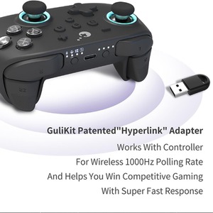 GuliKit KK3 Max Gaming Contoller - Black by GuliKit