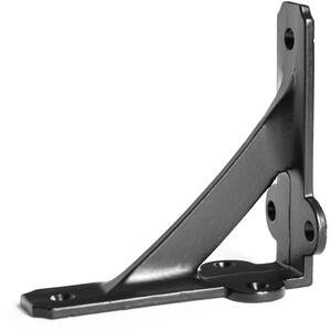 100mm Iron Shelf Bracket - Black by Hammer and Tongs