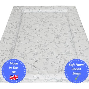 Baby Changing Mat - Stars and Swirls Sketches / Stars and Swirls Sketches by Babycurls