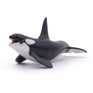 PAPO Marine Life Killer Whale Toy Figure - Black by PAPO