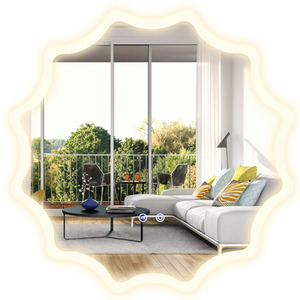 Bathroom Illuminated Vanity Mirror - Silver by Costway