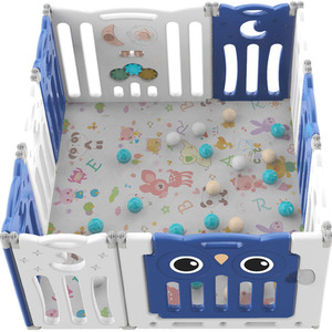 Foldable Baby Playpen Toddler Activity Center by Livingandhome