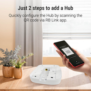 Home Security Hub Pico - White by Roombanker