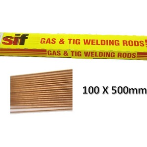 500mm Mild Steel Welding Rods 1.6mm - 100 Pack SIF by SIF