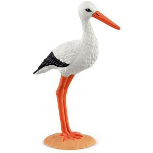 SCHLEICH Farm World Stork Toy Figure - Black by SCHLEICH