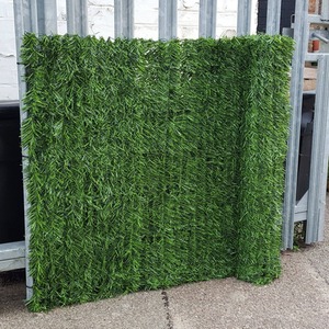 Artificial Conifer Hedge Screening by True Products