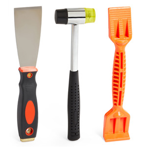 3 Piece Window Glazing Tool Kit - Black by VonHaus