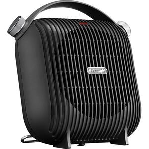 Delonghi 2.4KW Capsule Hobby Fan Heater - Black by Delonghi