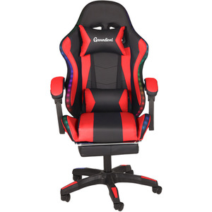 Premium LED Gaming Chair with Footrest by Groundlevel