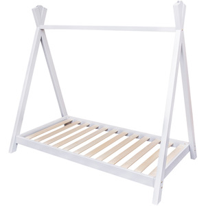 Teepee Toddler Bed White - White by 53008