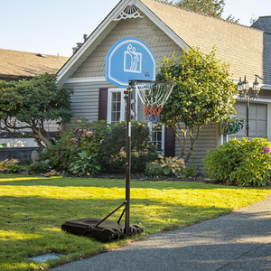 HOMCOM Height Adjustable Basketball Hoop and Stand by HOMCOM