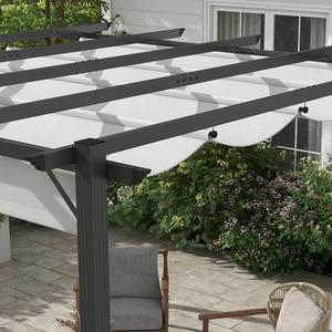 Outsunny Pergola Gazebo Awning Canopy Sun Shade by Outsunny