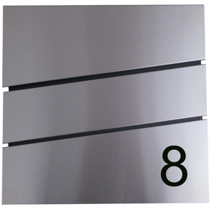 The Statement No1 - 8 by The house nameplate company