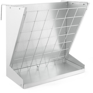 Livestock Hay Rack Forage Rack - Silver by Costway