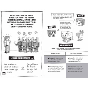 Minecraft Would You Rather - Black by Boxer Gifts