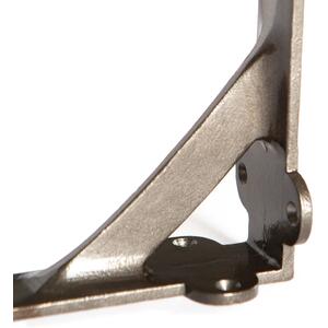 100mm Iron Shelf Bracket - Raw by Hammer and Tongs