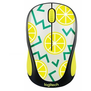 Logitech Wireless Optical Mouse - Multicoloured / M325 Lemon Yellow by Logitech