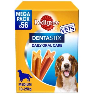 Pedigree Dentastix Daily Oral Care for Medium Dogs - 56 by Pedigree