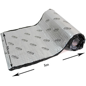 Car Sound Proofing Mat 26sqft 5M Roll Butyl - Silver by Actiasgear