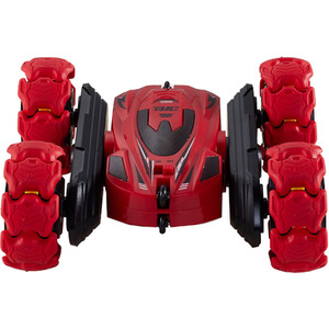 RC Stunt Car Toy with Explosive Wheels - Blue by komore