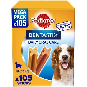 Pedigree Dentastix Mega Pack - 10-25kg by Pedigree