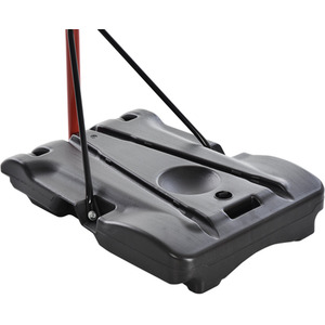 HOMCOM 200-250cm Height Adjustable Basketball Hoop - Black by HOMCOM