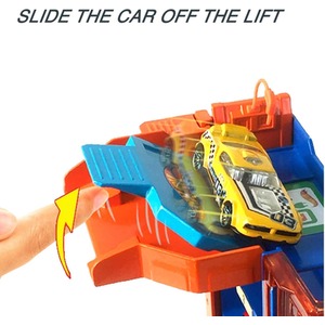 Hot Wheels City Downtown Car Park Playset - Multicolour by Hot Wheels