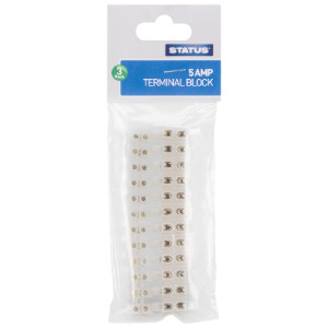 Pack of 3 5-Amp Terminal Blocks by Status
