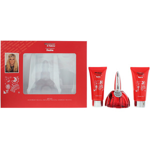 Kesha Whatever It Takes Eau De Parfum 100ml Gift Set - Red by Kesha