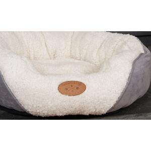 Luxury Cosy Dog Bed - Small - Grey by Banbury co