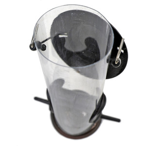 Hanging Wild Bird Feeder Set of 4 Nut Seed Fat Ball - Dark Brown by Actiaspet