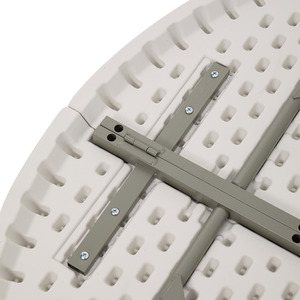 Outdoor Folding Camping Table with Handle by Livingandhome