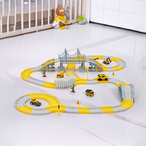 Construction Vehicle Toy Set - Yellow and Grey by Livingandhome