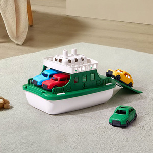 Car Ferry Toys Set for Bathtub - Green by komore