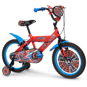 HUFFY Marvel Comics Spider-Man 16-inch Children's Bike - 21964W - Red/Blue by HUFFY