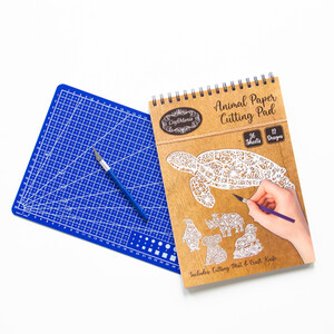 Animal Paper Cutting Set A4 by Craft Mania