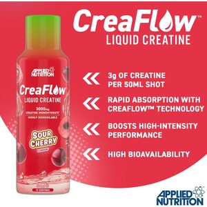 CreaFLow Liquid Creatine 3000mg by Applied Nutrition