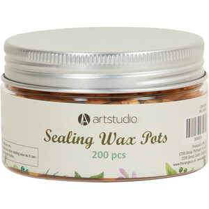 Pack of 200 Sealing Wax Pots - Multicolour