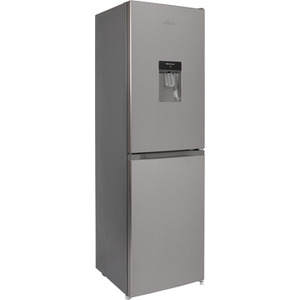 Freestanding Low Frost Fridge Freezer with Water Dispenser - Grey by Willow