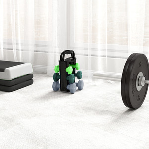 SPORTNOW Dumbbells Set with Carry Rack by SPORTNOW