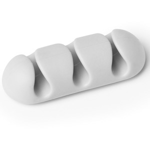Durable CAVOLINE Cable Management Clip - Grey / 2 / 30g by Durable
