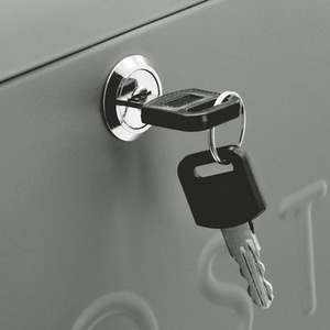 Wall Mounted Post Box - Grey by Maison & White