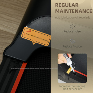 HOMCOM Folding Walking Treadmill Aerobic Walking Exercise Machine LED by HOMCOM