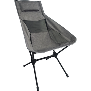 Active Sport High Back Camping Chair - Grey and Black by Active Sport