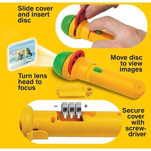 Animal Torch and Projector - Blue by JBL Global