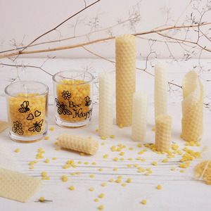 Bee and Bumble Natural Beeswax Candle Craft Kit - Multiple Colours by Bee Bumble