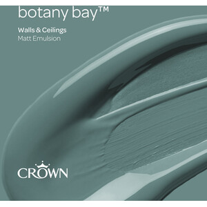 Crown Matt Emulsion - Botany Bay / 2.5l by Crown Paints