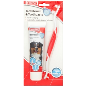Beaphar Liver Flavoured Puppy Dental Kit by Beaphar