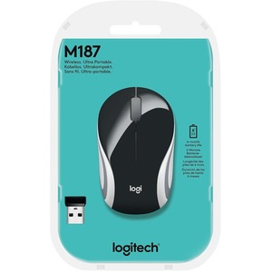 Logitech Wireless Mini Mouse - Black and White by Logitech
